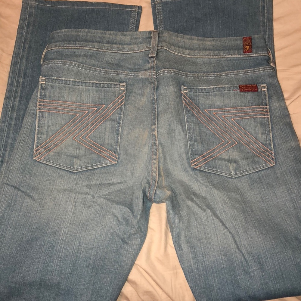 7 For All Mankind Flint boot cut jeans, 31